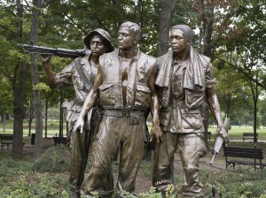 Vietnam Memorial Soldiers by Frederick Hart