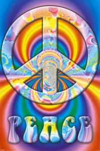 hippie peace symbol