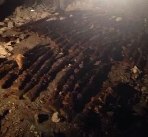 These weapons, buried during the League of Nations mandate and recovered only last year, were well preserved.