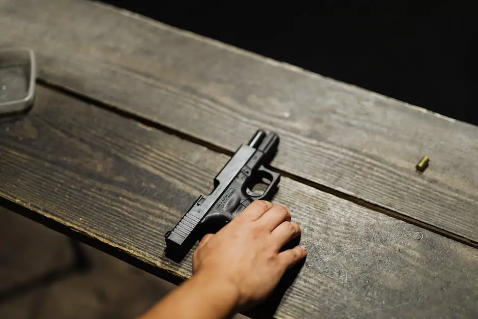 A close-up image of the Sarsilmaz SAR 9 semi-automatic pistol, showcasing its sleek design and rugged construction.