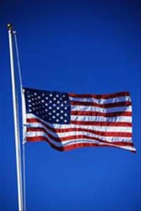 Flag at Half Staff