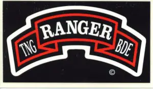 Ranger Training Brigade scroll