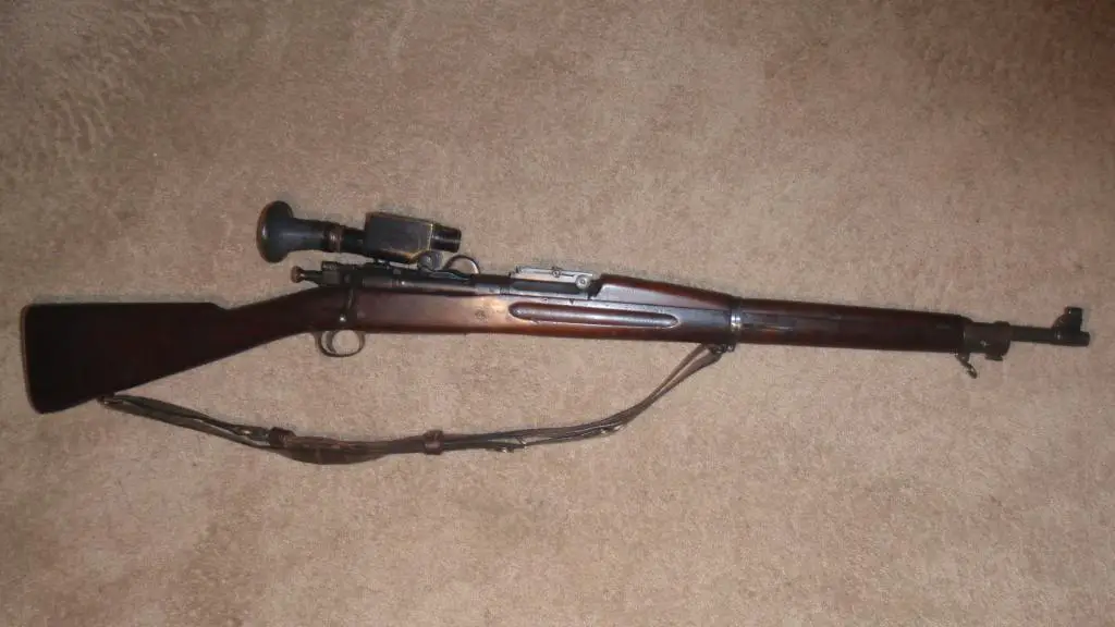 The rifle lasted decades more, but the sight didn't. 