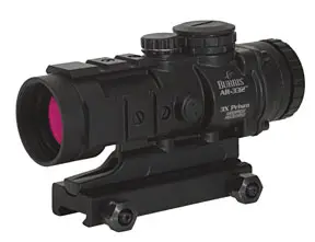 This is the Burris AR-332. Secret to sighting it in? Mounting it tight. 