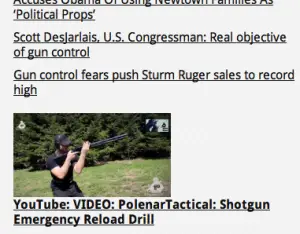 The Gun Wire was one of many innocent aggregators to pick up the early, misleading Reuters Ruger story.