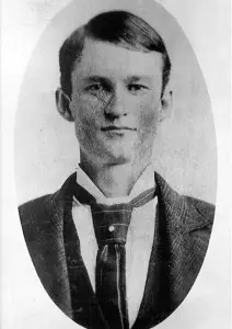 Young John M. Browning. From the Browning Collectors web page.