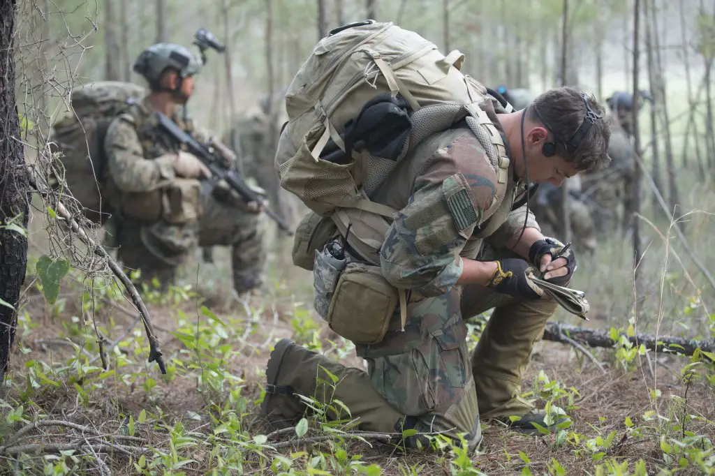 MARSOC (er, Raider) Special Operations Officer 0370 candidates in training. USMC Photo. 