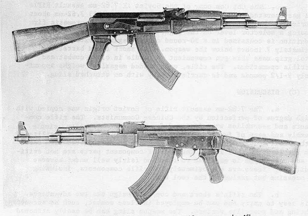 In all respects, the Chinese Type 56 turned out to be identical to the earlier Tula AK-47, apart from markings and within manugacturing tolerances.