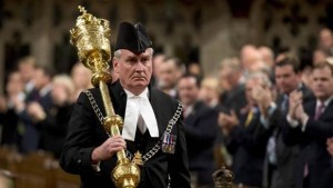 Kevin Vickers opens Parliament