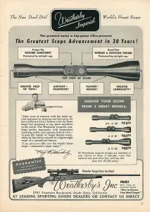 Weatherby Imperial Ad
