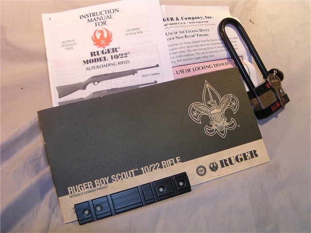 Ruger 10:22 Boy Scout of America Rifle02