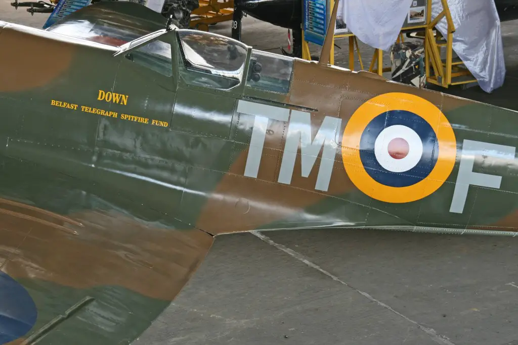 down belfast telegraph spitfire