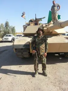 Badr Org M1 tank