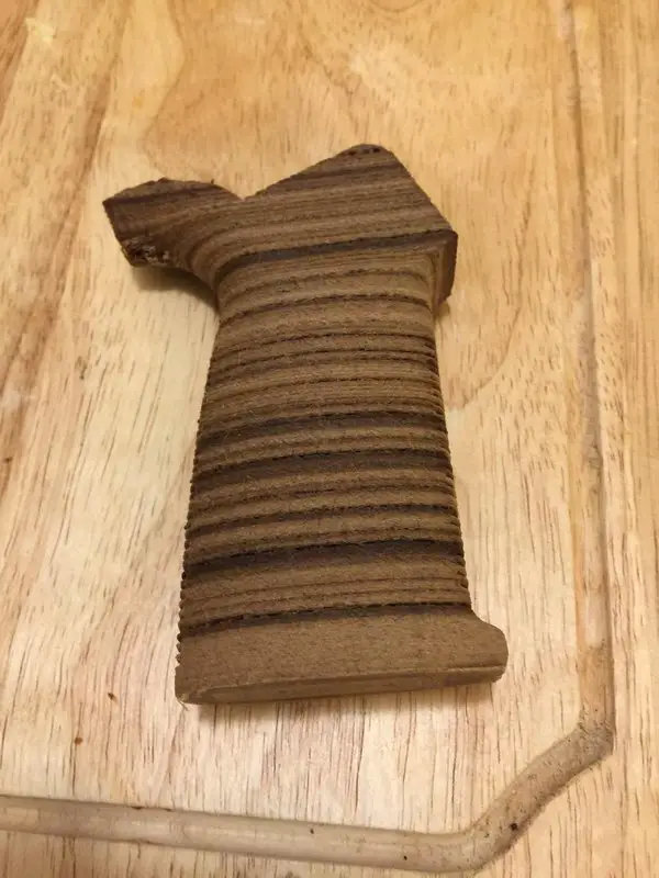 MOE gtip printed in laywood
