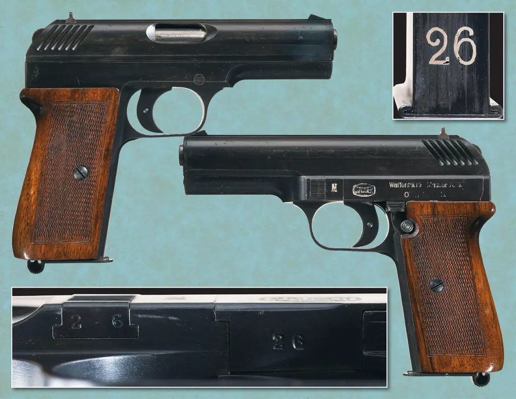 Nickl Mauser 9mm Prototype, auctioned by RIA in 2016.