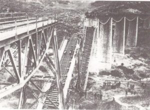 This bridge sabotage on the Gorgopotamos closed the one rail route to Greek ports for six weeks in 1942. The resistance was not directly involved, but afterward, the saboteurs stayed in Greece to form a British liaison mission.