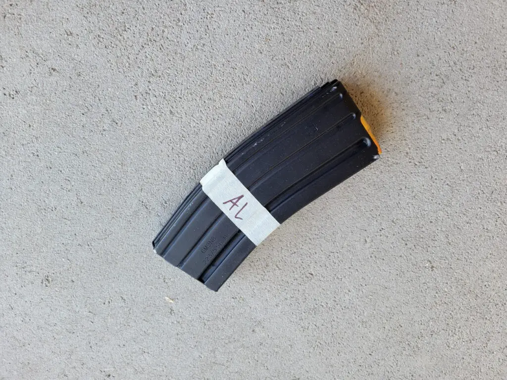 DuraMag magazines loaded with 223 ammo