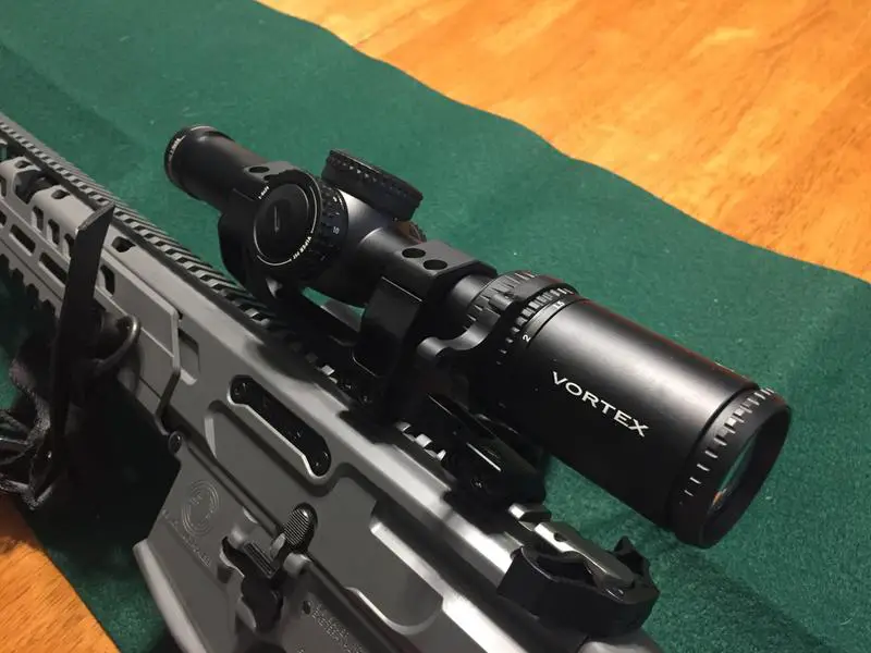 Vortex Viper PST Gen 2 1-6X24 on a semi auto rifle