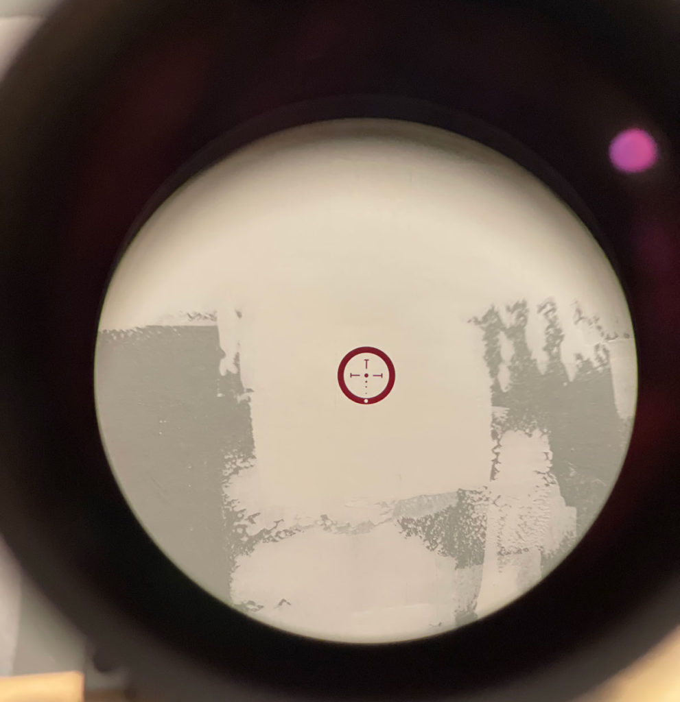 Burris Tac30 reticle