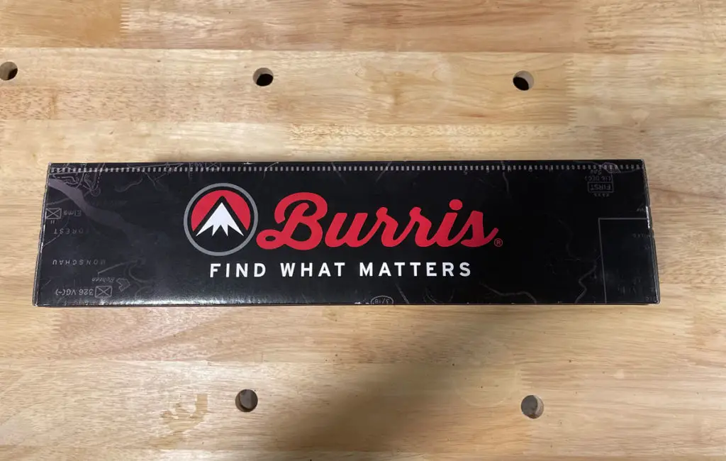 Burris Tac30 box unboxing