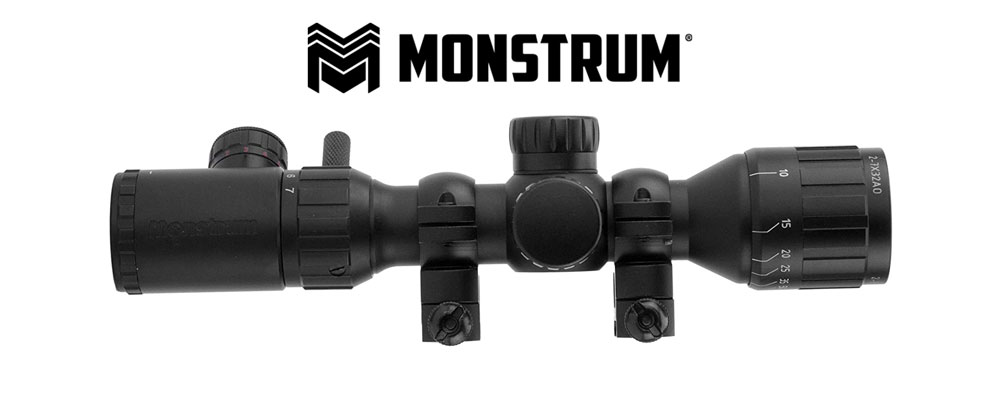 Monstrum 2-7x32 AO Rifle Scope