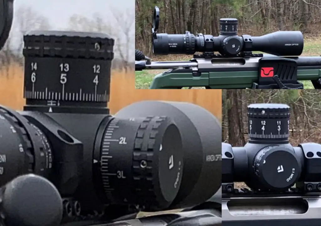 Arken Optics SH4 Gen2 Scope Turrets comparison