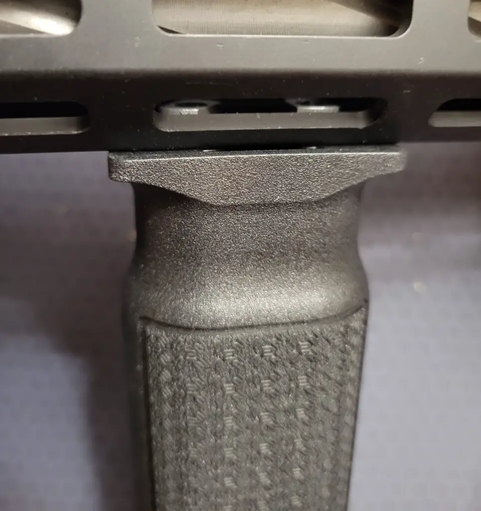 Amend2 vertical foregrip on an Mlok AR15