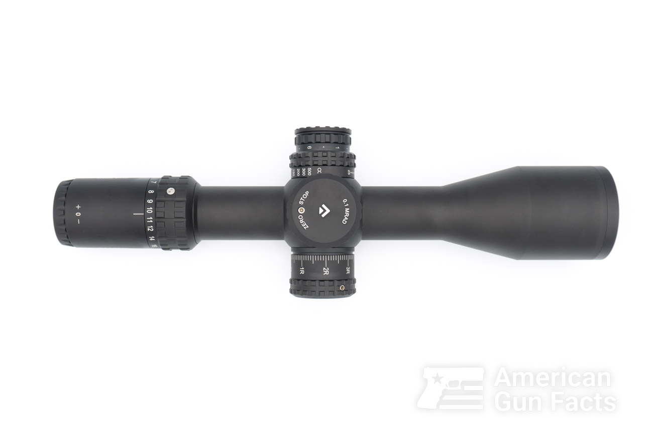 Arken Optics SH4 Gen2 Scope Top down view