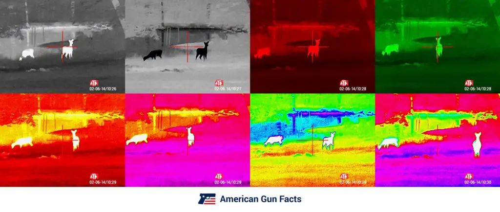 ATN Thor 4 Thermal Color Modes