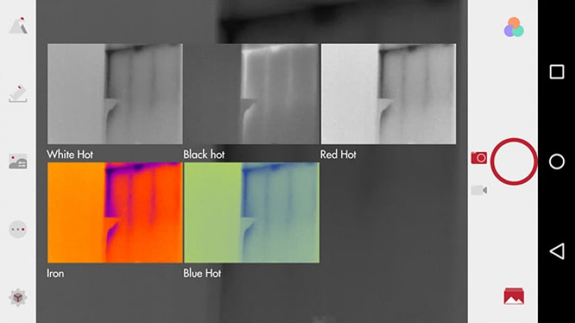 Burris BTS 50 Thermal color options