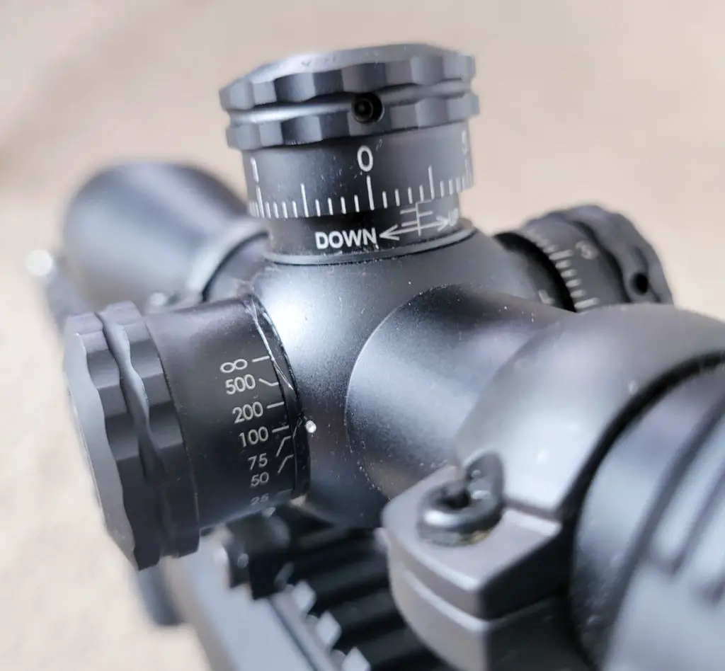 Bushnell AR Scope Adjustment Turrets