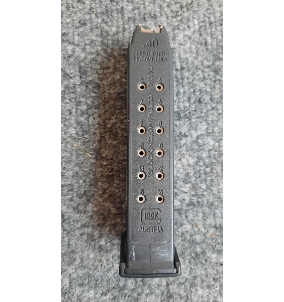 15 round magazine for glock 22 .40 s&W