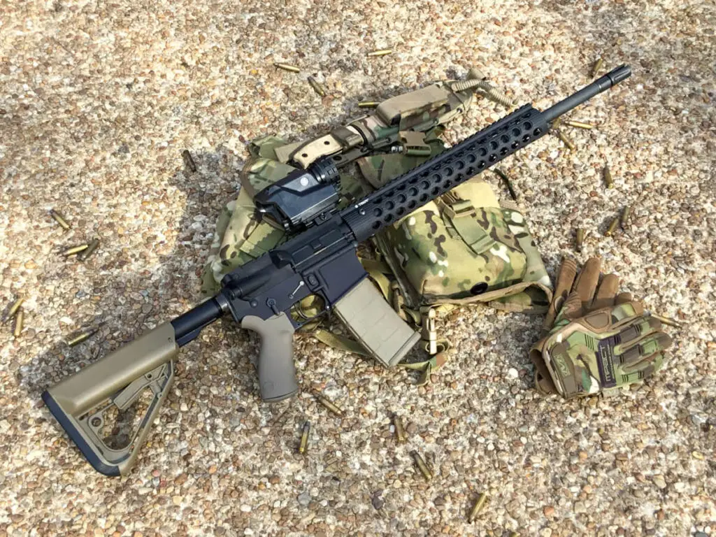 Sig Echo 3 mounted on a rifle