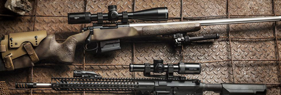 Vortex Viper gen ii scope mounted on two rifles